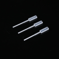 Pipette de transfert stérile jetable en PE de haute qualité, transparente, 0,1 ml-10 ml, pour usage en laboratoire