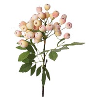 Kunstmatige beslagen blauwe bessen Kunstmatige fruit Kerstboomdecoraties Takkenboeketten Foto rekwisieten Kunststof 30cm-100cm