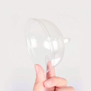 Factory Disposable 98mm 95mm 90mm Transparent PET Panda Lid Juice Cup Lid for MilkTea Smoothie Cup - Product Image 4