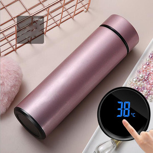 Commercio all'ingrosso di Vuoto Impermeabile In Acciaio Inox Sensore di LED Display della Temperatura Intelligente Bottiglia di Acqua - Product Image 4