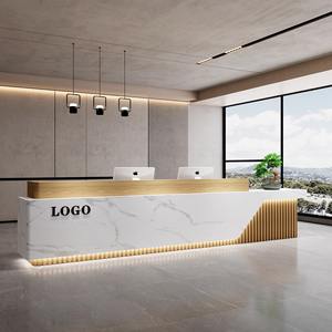 Kleine Cabriolet Moderne Ziekenhuis Receptie Hout Commercieel Meubilair Voor Kantoorgebouw Winkelcentrum Supermarkt Home Bar Gym - Product Image 4