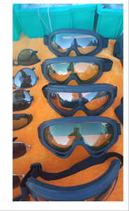 18*8cm enfant unisexe Design enfants sport protection coupe-vent résistant au sable lunettes de Ski extérieur moto équitation lunettes masque - Product Image 6