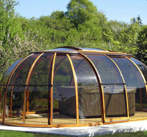 Mái Vòm Dạng Tấm Kim Tự Tháp Bằng <span class=keywords><strong>Polycarbonate</strong></span> Ánh Sáng Mặt Trời Phòng Ngôi Sao Nổi Tiếng Bán Chạy - Product Image 2