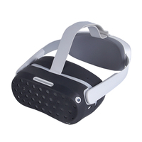 Housse de protection en silicone anti-rayures anti-poussière pour accessoires de jeu Pico Neo 4 VR Housse en silicone