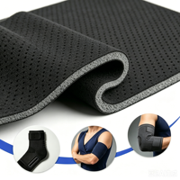 Mousse stratifiée profilée à haute résilience, doublure douce pour la peau pour attelle de jambe et orthèse de cheville pour la rééducation