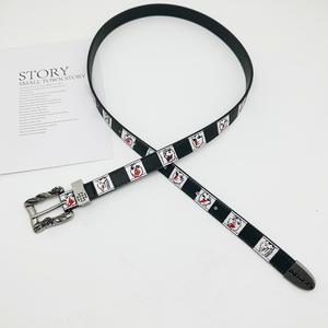 Yonger Factory Erd giovane <span class=keywords><strong>donna</strong></span> <span class=keywords><strong>cintura</strong></span> in pelle nera sanguina naso divertente cinghia Meme <span class=keywords><strong>cintura</strong></span> - Product Image 5