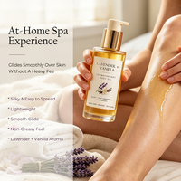 Huile Corporelle Lavande Vanille Marque Blanche Hydratante Peaux Sèches Non Grasse Huile de Massage Aromathérapie