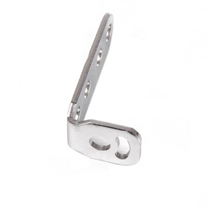 Chine Fournisseurs Connexion d'angle murale en satin Support de <span class=keywords><strong>plafond</strong></span> en métal à angle 90 en acier inoxydable - Product Image 1