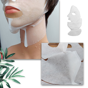 Tissu pour masque facial 3D 40 g/m², polyester viscose, crochet d'oreille, papier pour masque facial, tissu pour masque facial pour le visage et le cou - Product Image 6