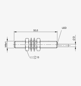 Sensor de Proximidad Inductivo B-ALLUFF BES0035 BES M08MI-PSC15B-BP03 Nuevo y Original en Stock - Product Image 3