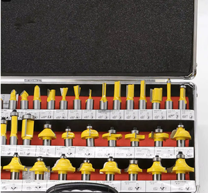<span class=keywords><strong>35</strong></span> pièces/ensemble 1/2 tige bois coupe coupe formant Kit d'outils de fraisage - Product Image 4
