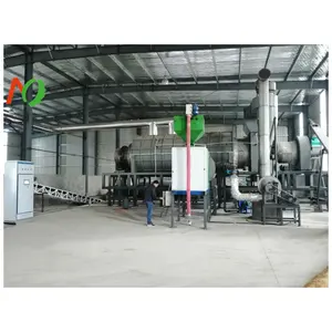 Machine de carbonisation de la biomasse Équipement de pyrolyse du biochar