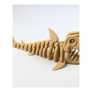 Modèles d'animaux en plastique imprimés en 3D en gros, personnalisables OEM, jouets en forme de requins et dinosaures, service de fournisseurs tendance pour Frozen - Product Image 5