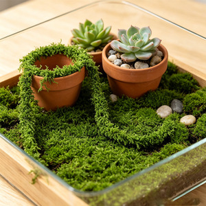 แถบมอสประดิษฐ์ยาว 3.6 ม. สำหรับตกแต่งโต๊ะงานแต่งงาน สวน DIY - Product Image 2