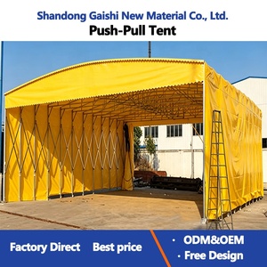 Carpa Retráctil de PVC con Estructura de Acero Galvanizado Personalizada, Impermeable, para Almacenamiento en Exteriores - Product Image 6