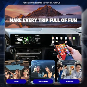 Radio Multimedia para Auto con Pantalla Curva 3D Android de 21 Pulgadas, Interacción de Pantalla Dual, para Audi Q5 2009-2017, Reproductor Estéreo, CarPlay, Navegación GPS - Product Image 6