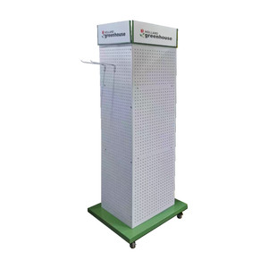 Ido bán sỉ phần cứng <span class=keywords><strong>Pegboard</strong></span> sàn kim loại giá treo móc kệ công cụ cửa hàng triển lãm sản phẩm hiển thị đứng - Product Image 5