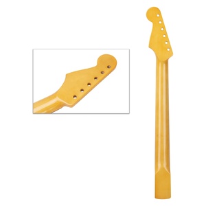 Manche de <span class=keywords><strong>guitare</strong></span> électrique <span class=keywords><strong>Vintage</strong></span> ST 6 cordes 21 frettes en érable canadien avec manche de touche en palissandre pour <span class=keywords><strong>guitare</strong></span> <span class=keywords><strong>Fender</strong></span> Start vente en gros - Product Image 3