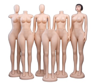 Maniquí Femenino de Talla Grande con Curvas y Silueta Tipo BBL, Acabado <span class=keywords><strong>en</strong></span> Tono Piel, Ideal para Escaparates de Tiendas de Ropa - Product Image 3