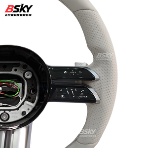 Volant en cuir beige Dragonfly adapté aux <span class=keywords><strong>Mercedes</strong></span> Benz AMG GLC X253 C253 GLS W204 W223 Classe A B C E G R S V - Product Image 6