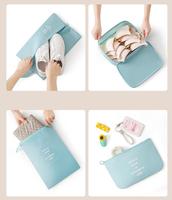 7 ensembles de sacs de rangement de voyage grande capacité, étanches, organiseurs de bagages, pochettes de rangement pour valises, cubes de rangement pour voyages d'affaires et vacances