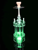 Chicha Électrique Haut de Gamme Certifiée Ignifuge, Construction Robuste, Durée de Vie Prolongée, Écran Tactile, Idéale pour Décoration Commerciale et Cadeau