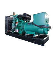Générateur diesel à châssis ouvert sans balais tout en cuivre HUAMEI 440KW avec ATS, haute efficacité thermique, moteur Weichai