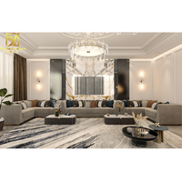 Meubles de salle à manger modernes, ensembles de table et de chaises simples pour 8 luxe