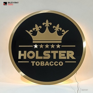 Custom Business Logo Led <b>Light</b> Acrylic Wall Sign Backlit Reception Shop Sign Board Hair Lash Beauty Salon Led Logo Sign - Product Image 4