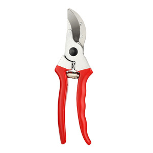 Bypass Pruner Stainless Steel Blade 55mm Red Handle For Flower Pruning And Fruit Picking Garden Tool - Product Image 1