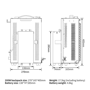 Limpieza láser de pulso de 200W más rápido que las máquinas de chorro de <span class=keywords><strong>arena</strong></span> limpiador de agua salada equipo de eliminación de óxido pintura de óxido limpio - Product Image 2