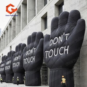 Mano Inflable Gigante con Impresión de Logotipo Personalizado para Publicidad Exterior - Product Image 4
