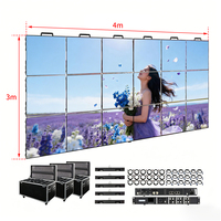 Pantalla LED Gigante para Exteriores, Alquiler de Pantallas LED, Equipo de Alquiler para Fiestas, Video Wall Gigante, Panel Impermeable para Publicidad en Escenarios