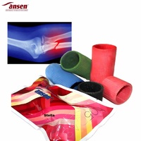 Bandage en polymère de fibre de verre imperméable, plâtre orthopédique confortable pour usage quotidien pendant la récupération des fractures