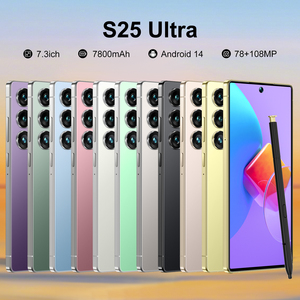 Smartphone 5G débloqué S25 ULTRA Écran 7,3 pouces <span class=keywords><strong>Cam</strong></span>éra arrière 108MP Reconnaissance faciale Batterie 7800mAh Téléphone portable intelligent - Product Image 1