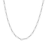 Collier ras du cou en argent 925 pour femme, motif ciel étoilé et vague d'eau, nouvelle collection 2026, design superposé, style influenceur, pour la vie quotidienne