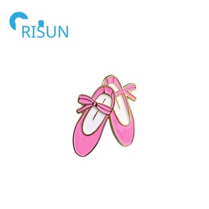 Fabricación Metal Pointe zapatos Pin personalizado bailarina zapatos de baile <span class=keywords><strong>zapatillas</strong></span> de Ballet esmalte solapa Pin broche Ballet zapato Pin insignia - Product Image 2