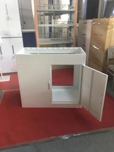 Meuble d'évier de cuisine moderne et populaire en acier inoxydable à structure KD avec drainage et revêtement en poudre durable - Product Image 4