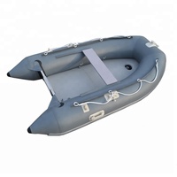 Bateau de pêche gonflable pour 1 personne, jouet en plastique, pas cher, PVC, gris, livraison depuis la malaisie