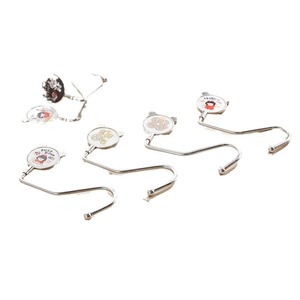 Crochets de bureau et d'étude, crochets antiadhésifs, non perforants, antidérapants et sans rayures en acier inoxydable pour sacs et cartables - Product Image 5