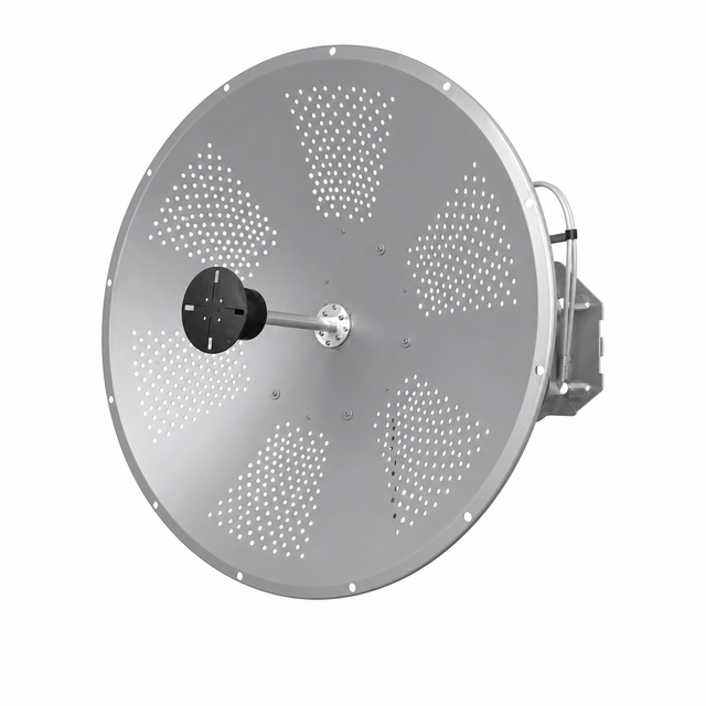 900-2700MHz / 3300-6000MHz 24dBi Vertical Parabolic Dish Antenna with N-Female Connector