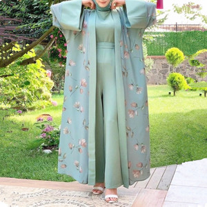 Abito abiti lunghi di tacchino abbigliamento donna musulmano indonesiano abiti musulmani africani musulmani - Product Image 6