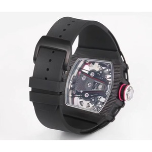 Montre mécanique automatique squelettée de luxe tendance et élégante avec tourbillon 3802, mouvement de haute qualité, aiguilles en céramique 20 mm - Product Image 4