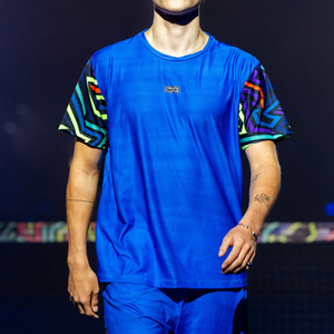 T-shirt da <span class=keywords><strong>uomo</strong></span> personalizzata paddle <span class=keywords><strong>Tennis</strong></span> alta qualità Made in italia abbigliamento sportivo Design personalizzato il tuo Logo stampa a sublimazione poliestere - Product Image 1