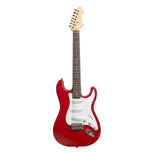 Guitarra Eléctrica de Cuerpo Sólido Tamaño Completo, Estilo <span class=keywords><strong>Stratocaster</strong></span>, Doble Cutaway, Pastillas, Puente Tremolo, para Práctica y Actuaciones - Product Image 4