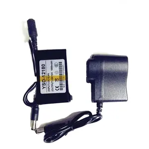 OEM充電式DC-168ブラックラップ12V1800mAhリチウムイオンリチウムポリマーバッテリーパックcctvカメラLEDストリップWifiルーター用 - Product Image 1
