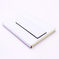 Marque-pages vierges en PU pour sublimation, fournitures scolaires et de bureau, impression photo DIY, logo personnalisé, marque-pages traditionnels en cuir PU avec pompon