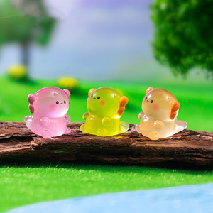 Miniatures lumineuses en résine, 6 couleurs, représentant des axolotls, pour la décoration de jardins, micro-paysages, aquariums, plantes en pot et maisons de poupées DIY. - Product Image 4