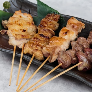 Brochetas Redondas Desechables de Bambú de Calidad Premium para Shish <span class=keywords><strong>Kebab</strong></span>, Kabob, Barbacoa, Asar Carne, Pollo, Res, Cordero - Palitos Naturales Resistentes - Product Image 6