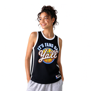 Fanshi Vente en gros de maillots de <span class=keywords><strong>basket</strong></span> vintage personnalisés, imprimés, respirants, à séchage rapide, antibactériens, vêtements d'entraînement d'été pour femmes - Product Image 6